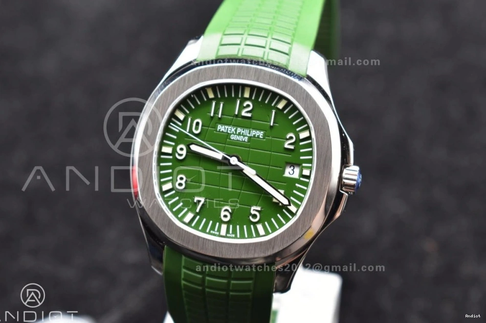 5168G Green 1:1 Green ZF SS Rubber Dial On Aquanaut Strap Best Edition 42mm 324CS 0109